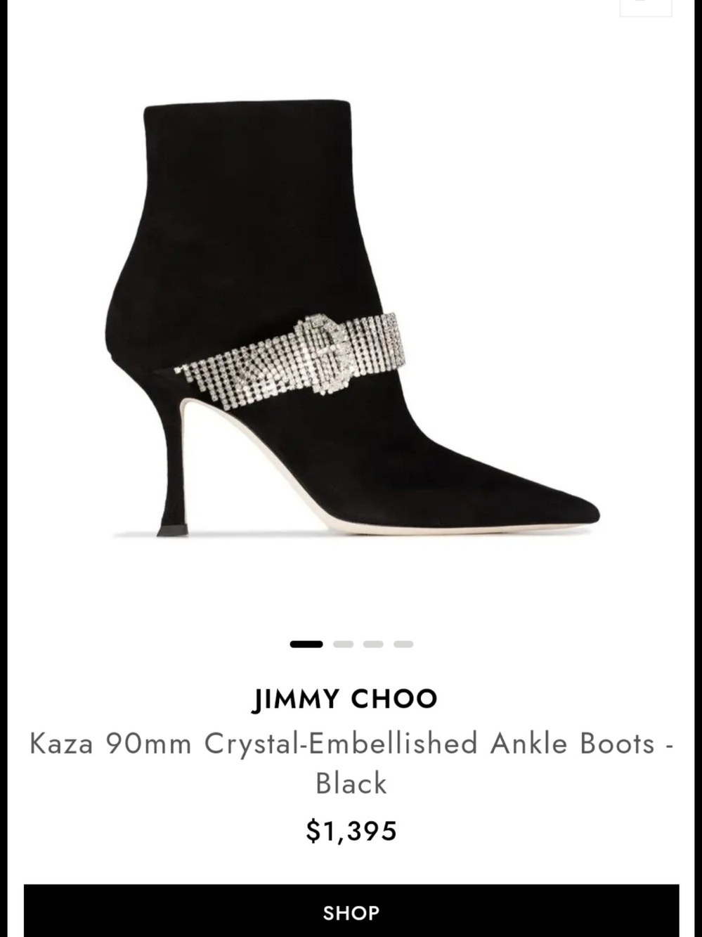 Jimmy Choo Boots Size 39,5 - Picture 1 of 6